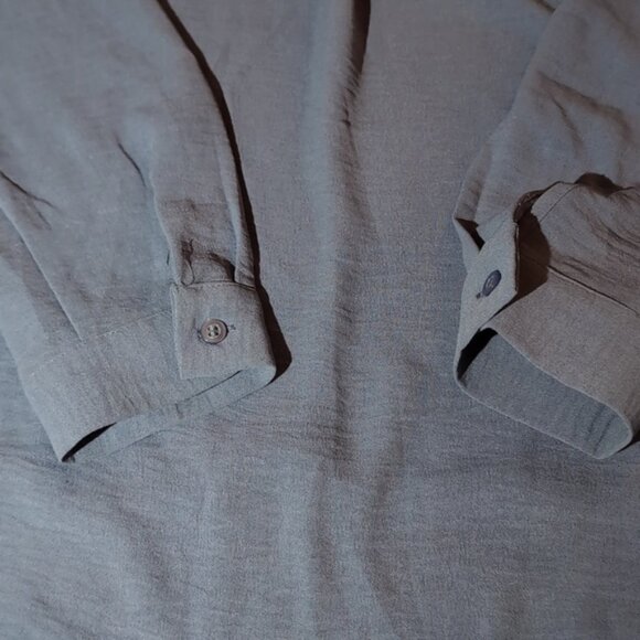 M -Dalia Long Sleeve Crepe Blouse - Picture 3 of 6